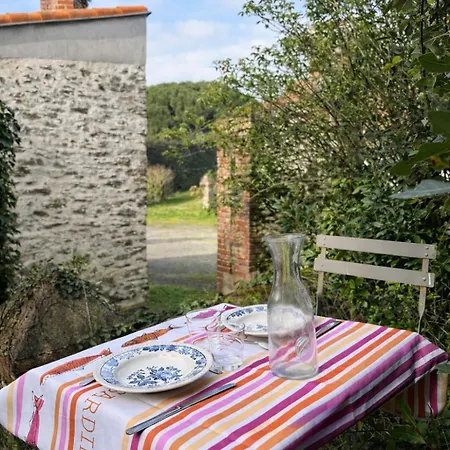 Maison De Charme - A 1 Min - Jardin Prive Tatil Evi